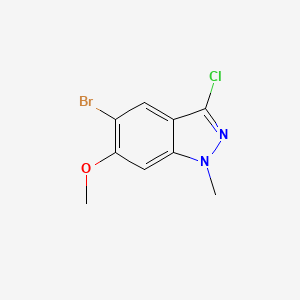 5-Bromo-3-chloro-6-methoxy-1-methyl-1H-indazole