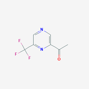 1-(6-(Trifluoromethyl)pyrazin-2-yl)ethanone