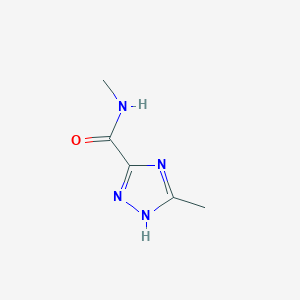 N,3-Dimethyl-1H-1,2,4-triazole-5-carboxamide