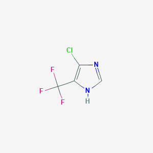 Imidazole, 4-chloro-5-trifluoromethyl-