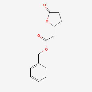 Benzyl2-(5-oxotetrahydrofuran-2-yl)acetate