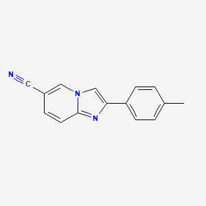 2-(p-Tolyl)imidazo[1,2-a]pyridine-6-carbonitrile