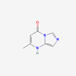 2-Methylimidazo[1,5-a]pyrimidin-4(1H)-one