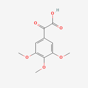 molecular formula C11H12O6 B1312200 2-氧代-2-(3,4,5-三甲氧基苯基)乙酸 CAS No. 88755-16-2