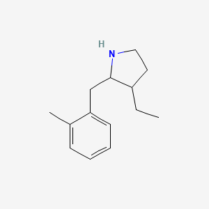 3-Ethyl-2-(2-methylbenzyl)pyrrolidine