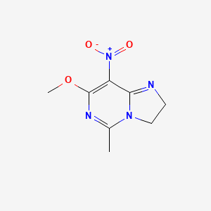 7-Methoxy-5-methyl-8-nitro-2,3-dihydroimidazo[1,2-c]pyrimidine