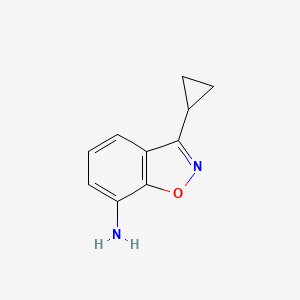 3-Cyclopropylbenzo[d]isoxazol-7-amine