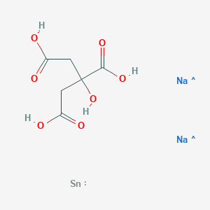 molecular formula C6H8Na2O7Sn B13122064 Disodium stannous citrate 