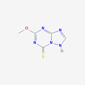 5-methoxy-[1,2,4]triazolo[1,5-a][1,3,5]triazine-7(1H)-thione