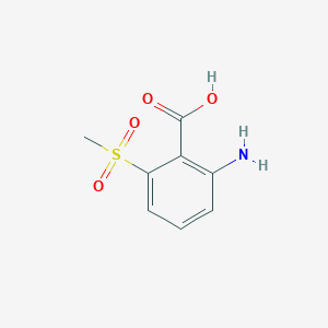 2-Amino-6-(methylsulfonyl)benzoicacid