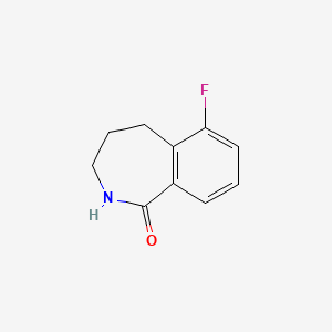 6-Fluoro-2,3,4,5-tetrahydro-1H-benzo[c]azepin-1-one