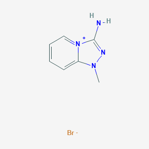 3-Amino-1-methyl-1H-[1,2,4]triazolo[4,3-a]pyridin-4-iumbromide