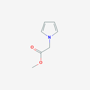 B1312220 methyl 2-(1H-pyrrol-1-yl)acetate CAS No. 50966-72-8