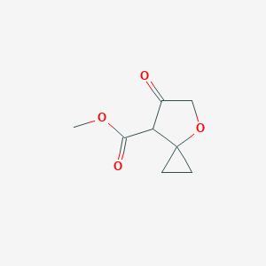 Methyl6-oxo-4-oxaspiro[2.4]heptane-7-carboxylate