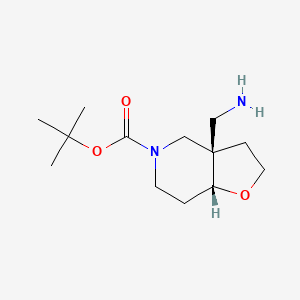 tert-Butyl (3aR,7aR)-3a-(aminomethyl)hexahydrofuro[3,2-c]pyridine-5(4H)-carboxylate