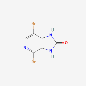 4,7-Dibromo-1H-imidazo[4,5-c]pyridin-2(3H)-one