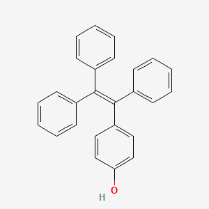 B1312234 4-(1,2,2-Triphenylvinyl)phenol CAS No. 76115-06-5