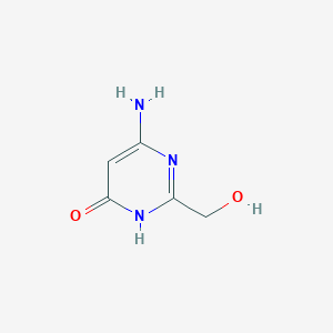 6-Amino-2-(hydroxymethyl)pyrimidin-4(1H)-one