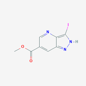 methyl 3-iodo-1H-pyrazolo[4,3-b]pyridine-6-carboxylate