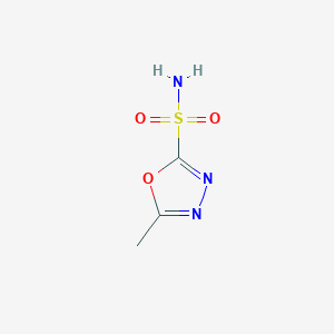 5-Methyl-1,3,4-oxadiazole-2-sulfonamide