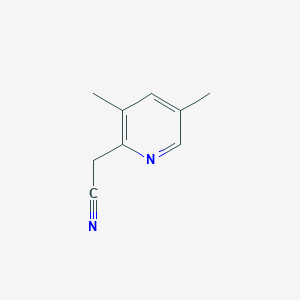 2-(3,5-Dimethylpyridin-2-yl)acetonitrile