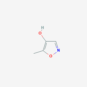 molecular formula C4H5NO2 B13122481 5-Methylisoxazol-4-ol 