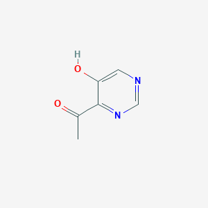 1-(5-Hydroxypyrimidin-4-yl)ethan-1-one