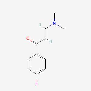 molecular formula C11H12FNO B1312260 (2E)-3-(二甲氨基)-1-(4-氟苯基)丙-2-烯-1-酮 CAS No. 138716-20-8