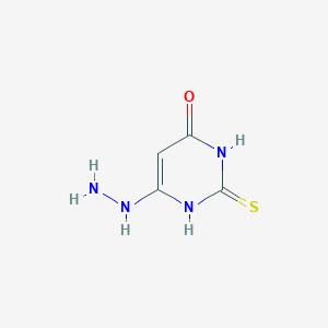 6-hydrazinyl-2-thioxo-2,3-dihydropyrimidin-4(1H)-one