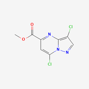 Methyl 3,7-dichloropyrazolo[1,5-a]pyrimidine-5-carboxylate