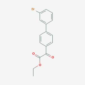 Ethyl2-(3'-bromo-[1,1'-biphenyl]-4-yl)-2-oxoacetate