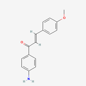 (2E)-1-(4-aminophenyl)-3-(4-methoxyphenyl)prop-2-en-1-one