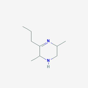 3,6-Dimethyl-5-propyl-1,2,3,6-tetrahydropyrazine