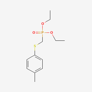 Diethyl((p-tolylthio)methyl)phosphonate