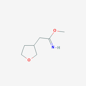 Methyl2-(tetrahydrofuran-3-yl)acetimidate