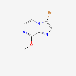 3-Bromo-8-ethoxyimidazo[1,2-a]pyrazine