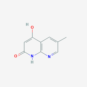 4-Hydroxy-6-methyl-1,8-naphthyridin-2(1H)-one