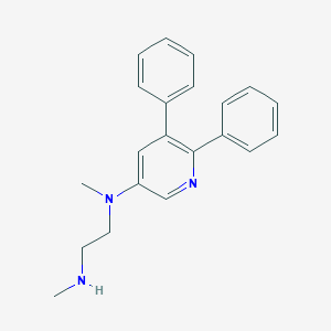 N1-(5,6-Diphenylpyridin-3-yl)-N1,N2-dimethylethane-1,2-diamine