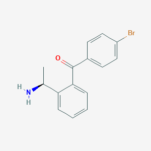 (S)-(2-(1-aminoethyl)phenyl)(4-bromophenyl)methanonehydrochloride