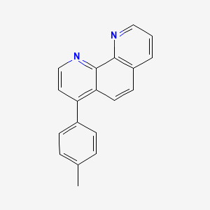 molecular formula C19H14N2 B13122938 4-(4-Methylphenyl)-1,10-phenanthroline CAS No. 94211-97-9