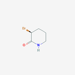 (S)-3-Bromopiperidin-2-one