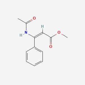 2-Propenoic acid, 3-(acetylamino)-3-phenyl-, methyl ester, (2E)-