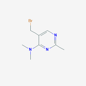 5-(Bromomethyl)-N,N,2-trimethylpyrimidin-4-amine