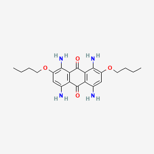 1,4,5,8-Tetraamino-2,7-dibutoxyanthracene-9,10-dione