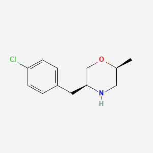 (2S,5S)-5-(4-Chlorobenzyl)-2-methylmorpholine