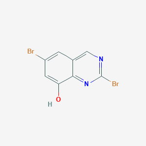 2,6-Dibromoquinazolin-8-ol