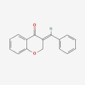molecular formula C16H12O2 B1312316 (E)-3-苄基-4-色酮 CAS No. 24513-66-4