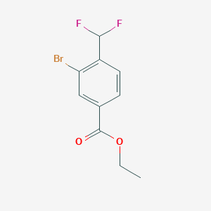 Ethyl 3-bromo-4-(difluoromethyl)benzoate