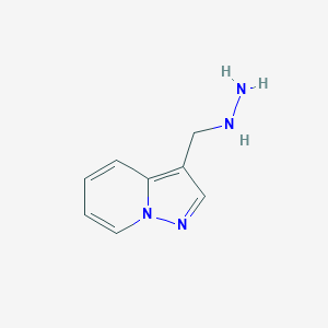 3-(Hydrazinylmethyl)pyrazolo[1,5-a]pyridine