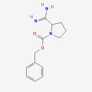 1-Pyrrolidinecarboxylicacid,2-(aminoiminomethyl)-,phenylmethylester